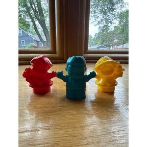 Fisher-Price Little People Learn Colors Set - Red Blue & Yellow Figures
